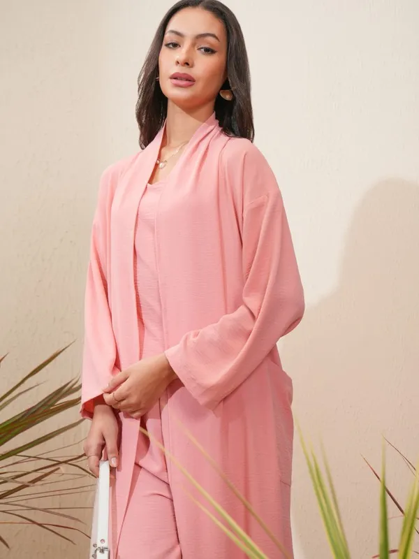 Vishudh Women Orange Top With Trousers Co-Ords