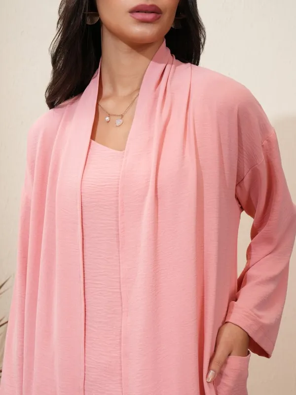 Vishudh Women Orange Top With Trousers Co-Ords