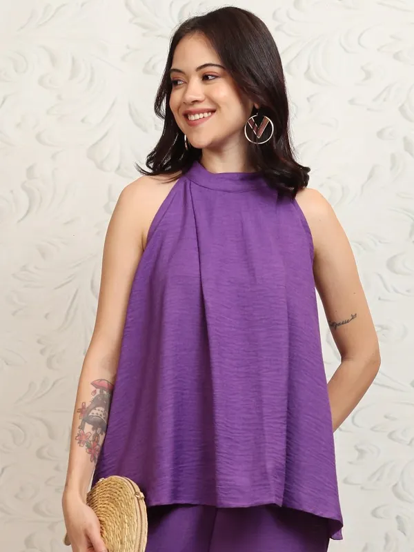 Women Top With Trousers Co-Ords