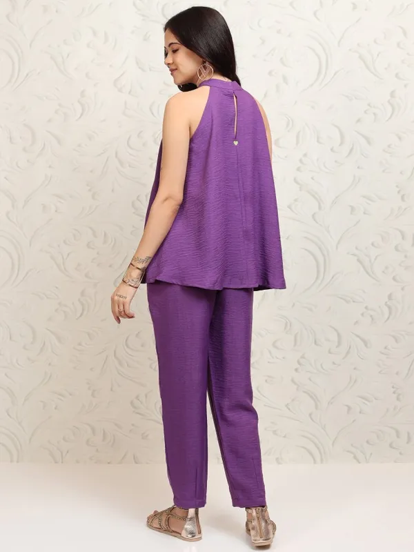 Women Top With Trousers Co-Ords
