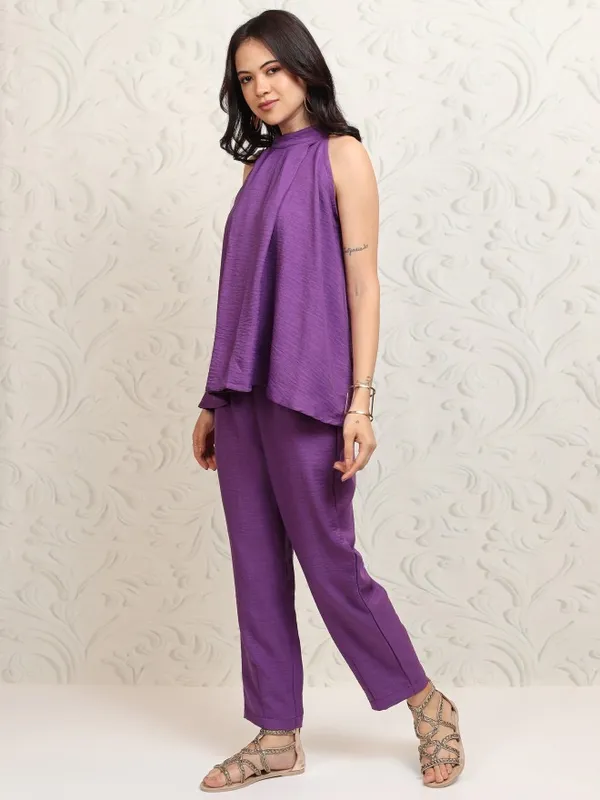 Women Top With Trousers Co-Ords