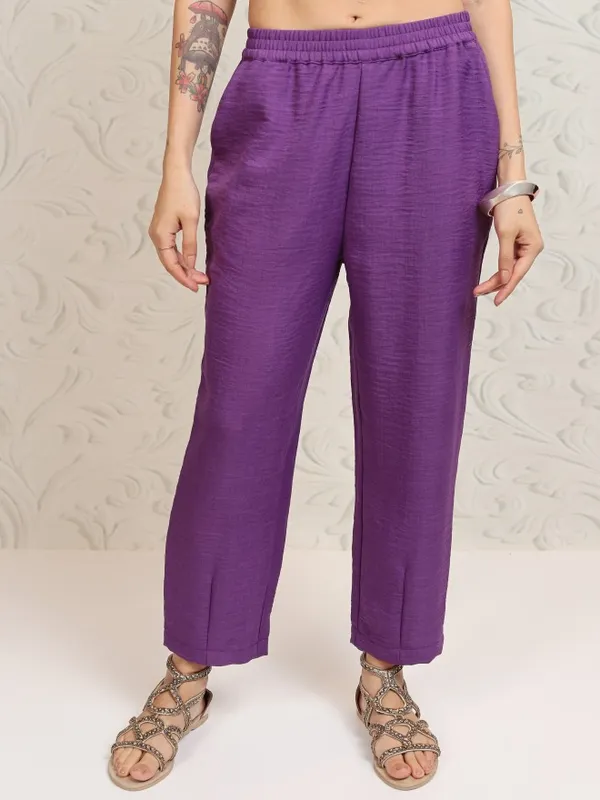 Women Top With Trousers Co-Ords