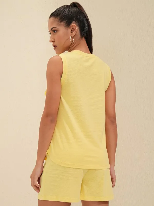 Women Top With Shorts Co-Ords