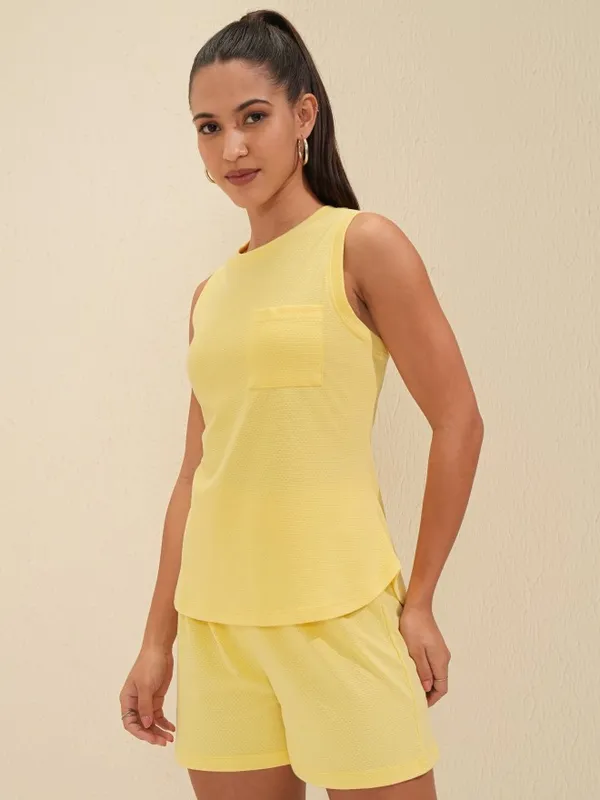 Women Top With Shorts Co-Ords