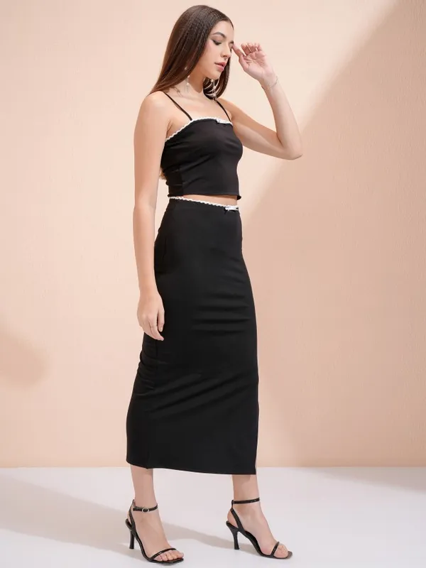 Women Top With Skirt Co-Ords