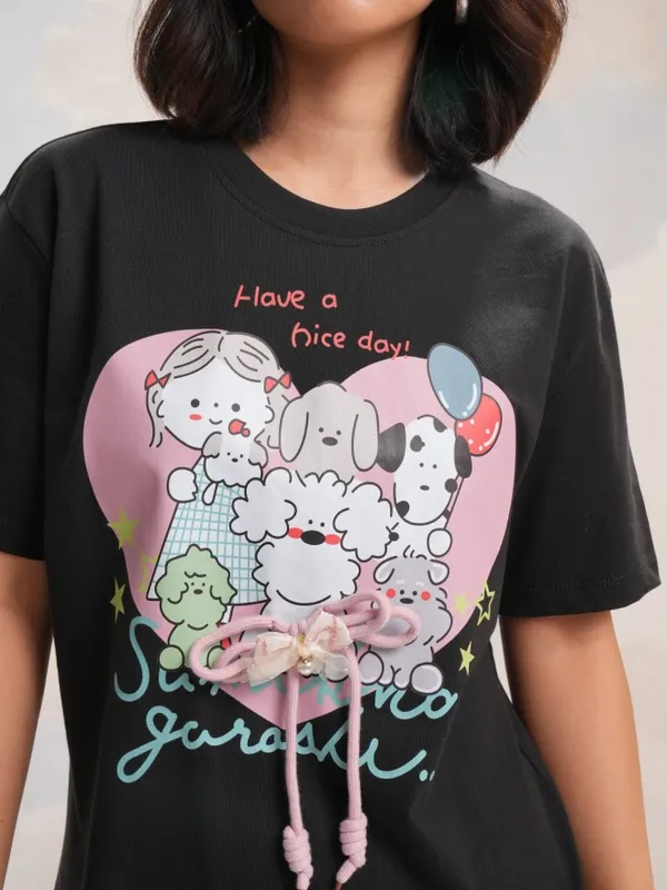 Printed Relaxed Fit T-Shirt