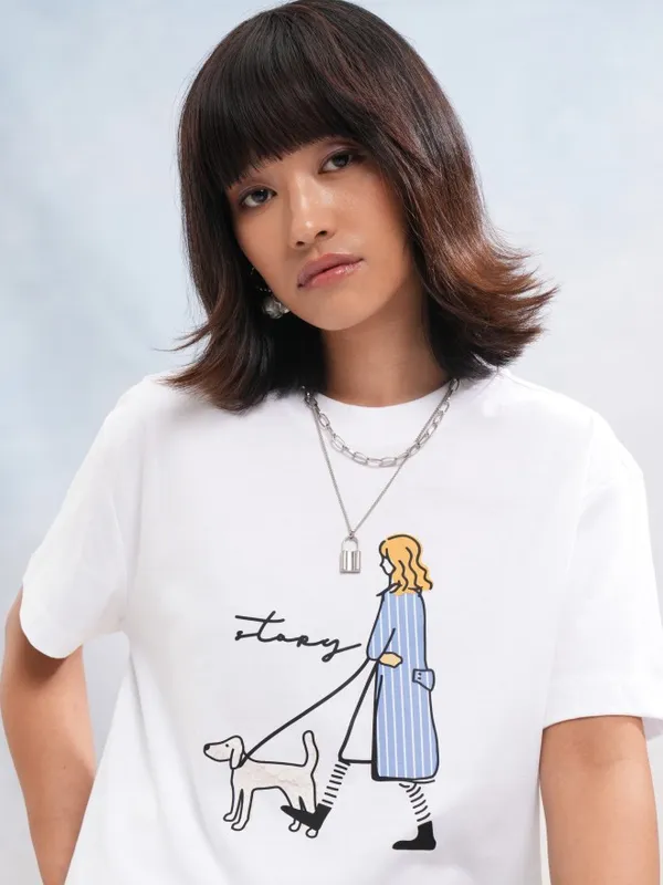 Printed Relaxed Fit T-Shirt