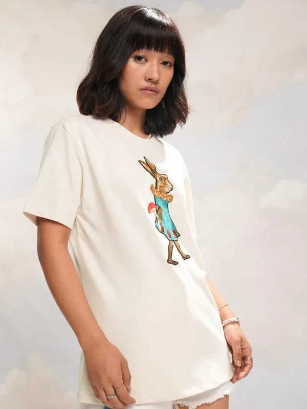 Applique Relaxed Fit T-Shirt