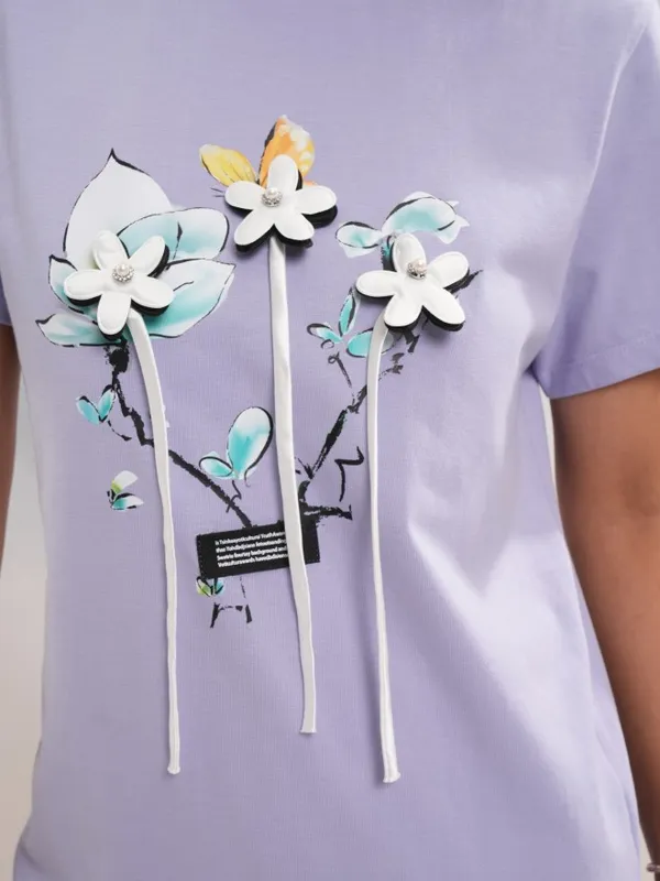 Printed Regular Fit T-Shirt