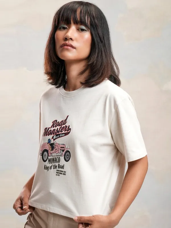 Printed Relaxed Fit T-Shirt