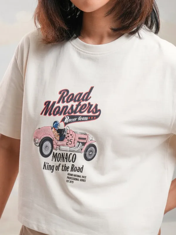 Printed Relaxed Fit T-Shirt