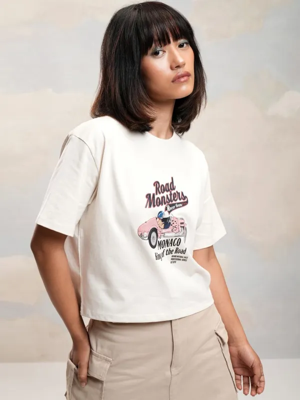 Printed Relaxed Fit T-Shirt