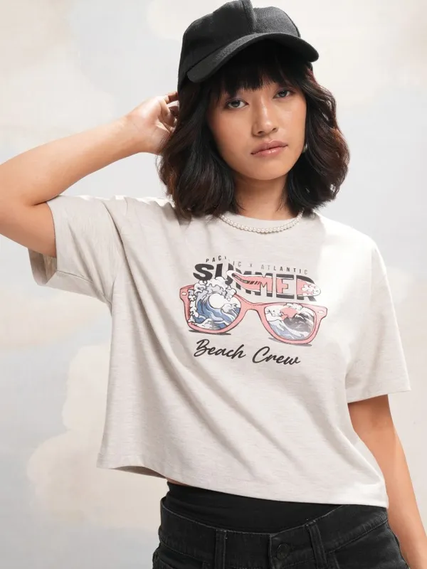 Printed Relaxed Fit T-Shirt