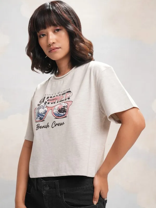 Printed Relaxed Fit T-Shirt