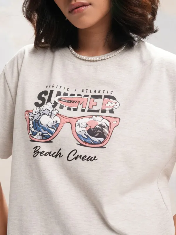 Printed Relaxed Fit T-Shirt