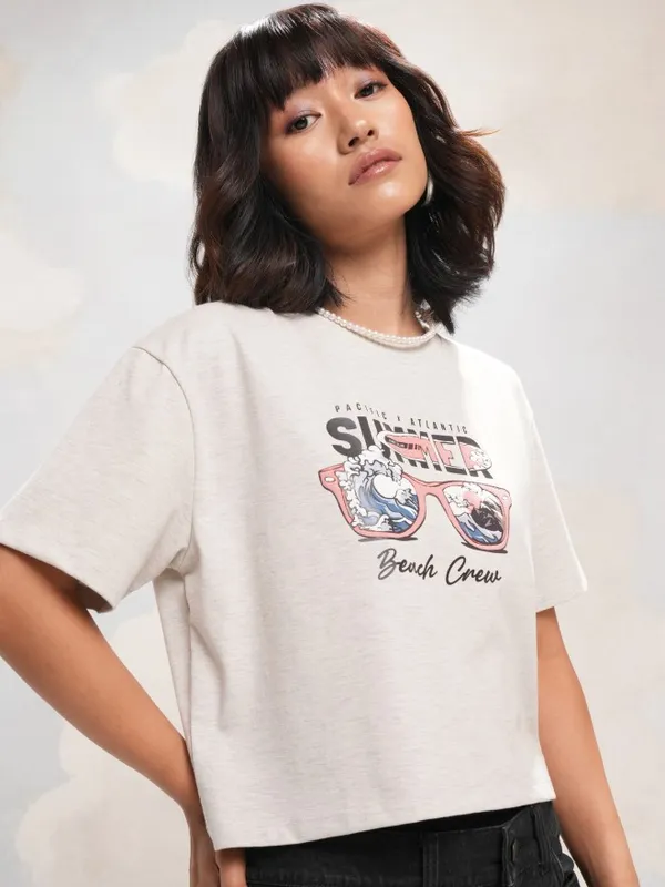 Printed Relaxed Fit T-Shirt