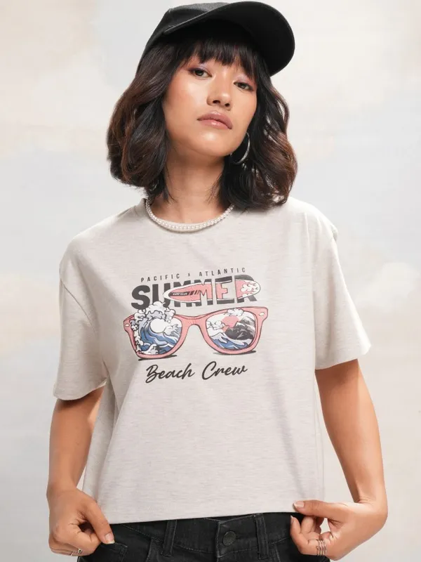 Printed Relaxed Fit T-Shirt