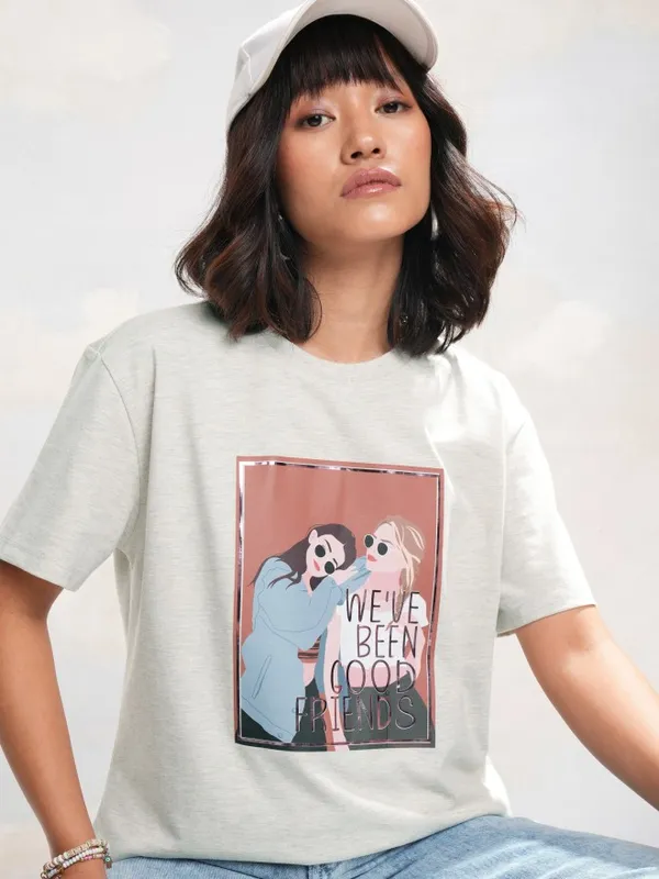 Printed Relaxed Fit T-Shirt