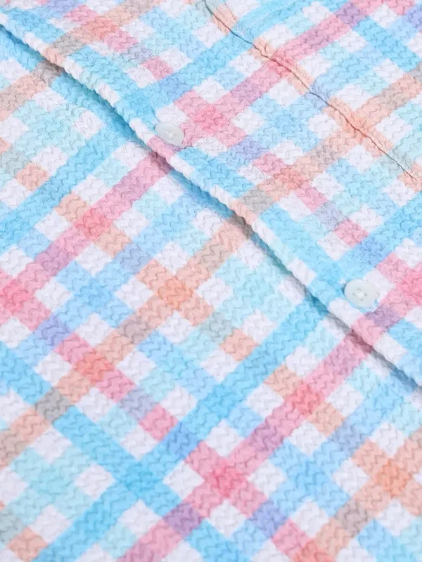 Highlander Men Multi Checked Regular Fit Casual Shirt