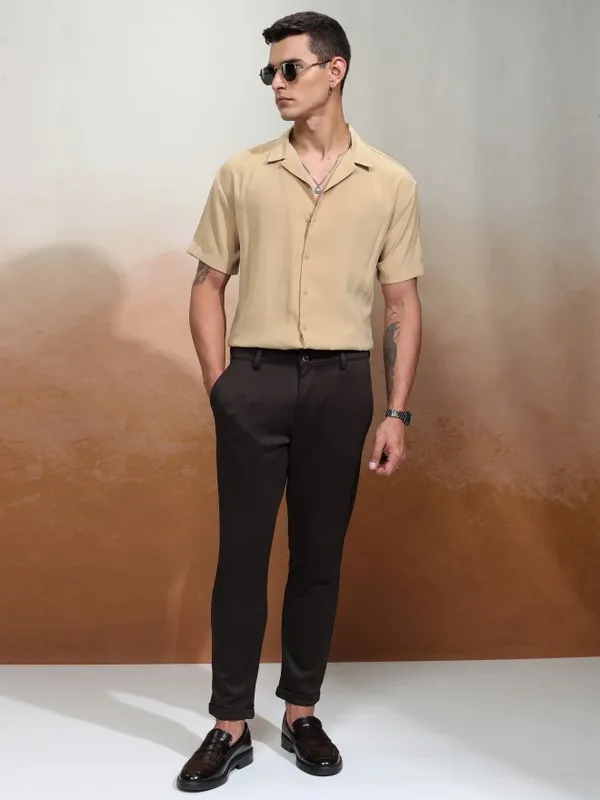 Men Relaxed Fit Casual Shirt