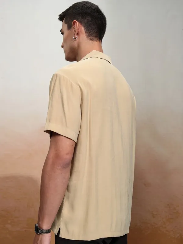 Men Relaxed Fit Casual Shirt