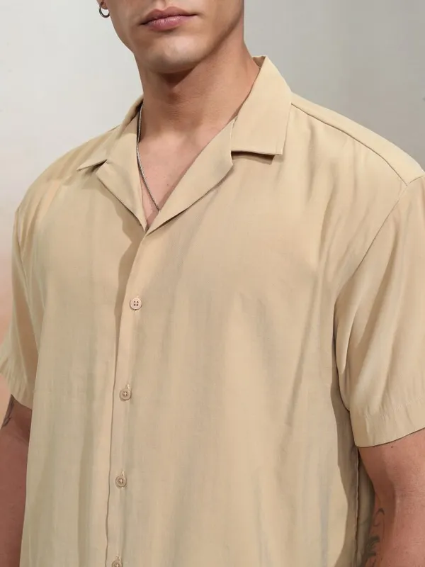 Men Relaxed Fit Casual Shirt