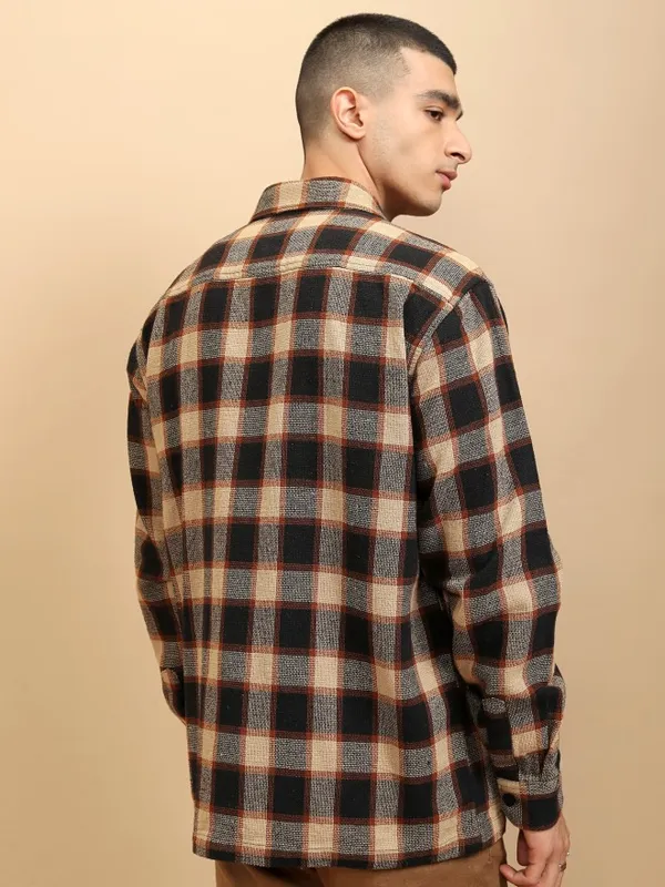 Men Oversized Fit Casual Shirt