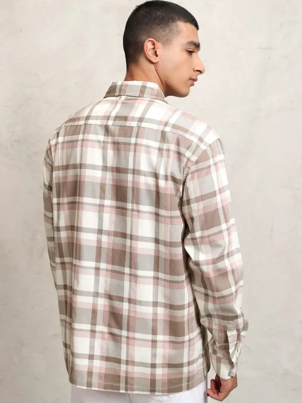 Men Oversized Fit Casual Shirt