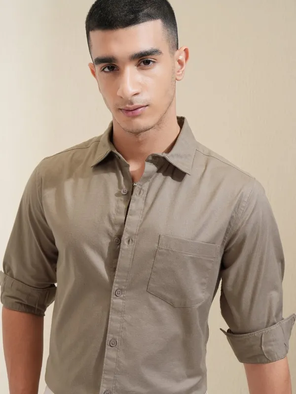 Men Regular Fit Casual Shirt