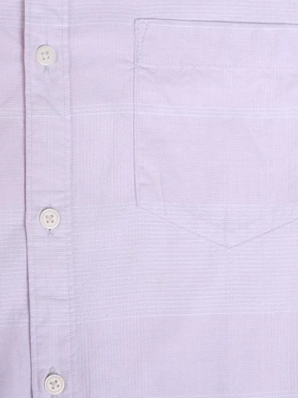 Highlander Men Pink Striped Regular Fit Casual Shirt