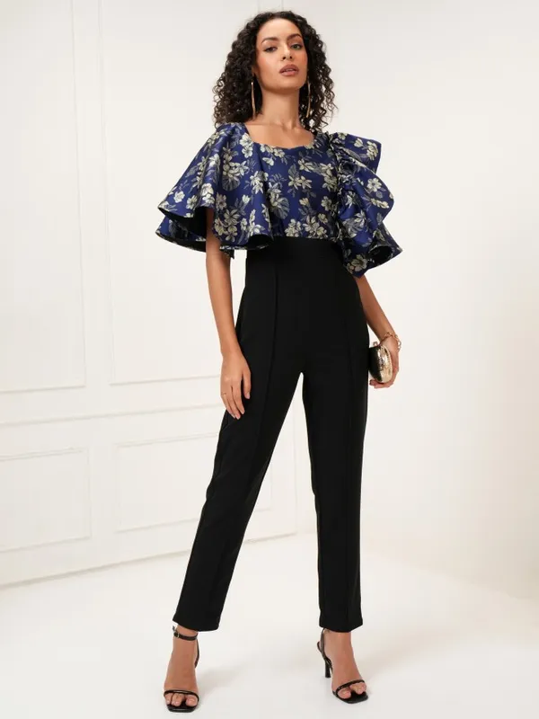 Printed Regular Fit Jumpsuit