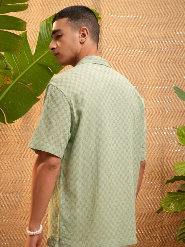 Men Relaxed Fit Casual Shirt