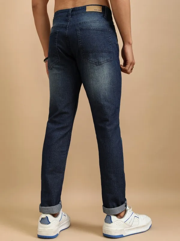 Highlander Men Blue Slim Fit Stretchable Jeans
