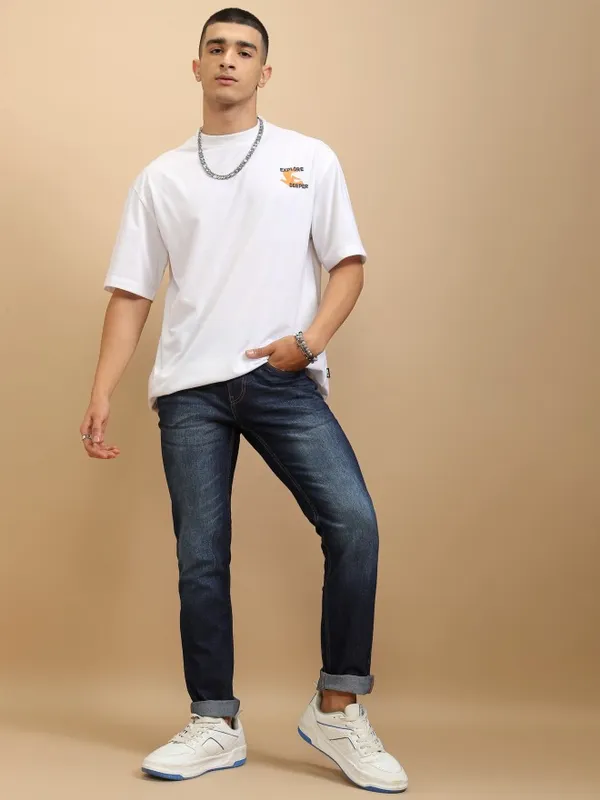 Highlander Men Blue Slim Fit Stretchable Jeans