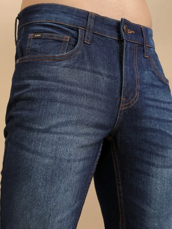 Highlander Men Blue Slim Fit Stretchable Jeans