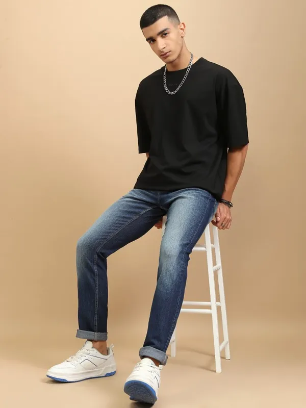 Highlander Men Blue Slim Fit Stretchable Jeans