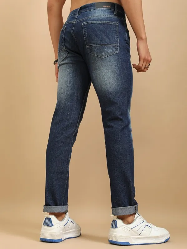 Highlander Men Blue Slim Fit Stretchable Jeans