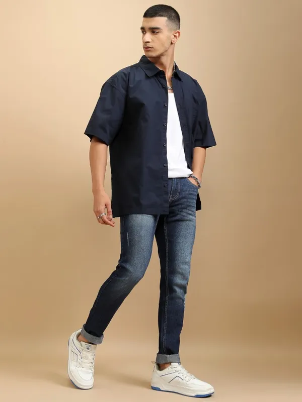 Highlander Men Blue Slim Fit Stretchable Jeans