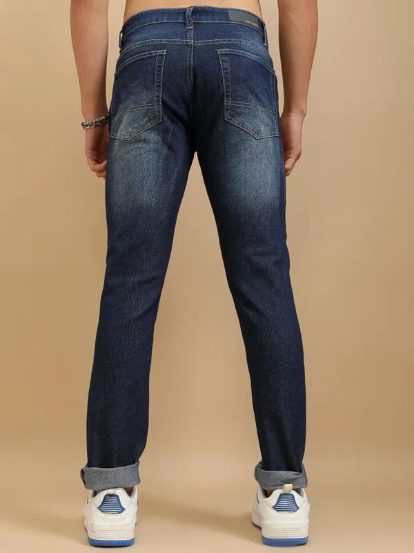 Highlander Men Blue Slim Fit Stretchable Jeans