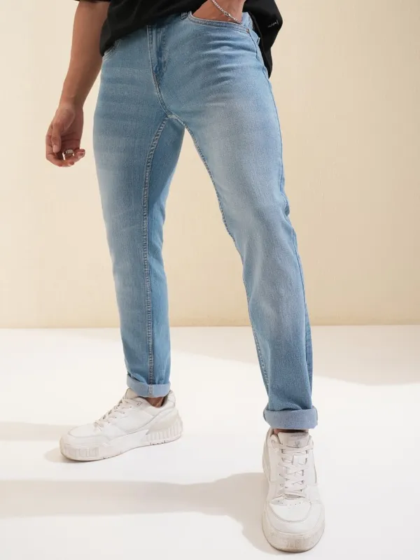 Highlander Men Blue Slim Fit Stretchable Jeans