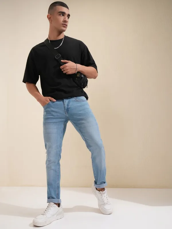 Highlander Men Blue Slim Fit Stretchable Jeans