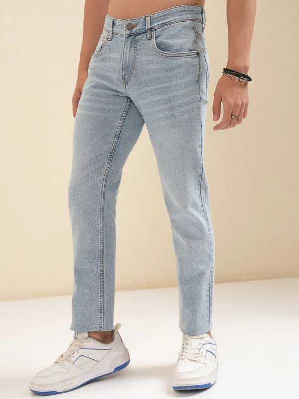 Highlander Men Blue Slim Fit Stretchable Jeans