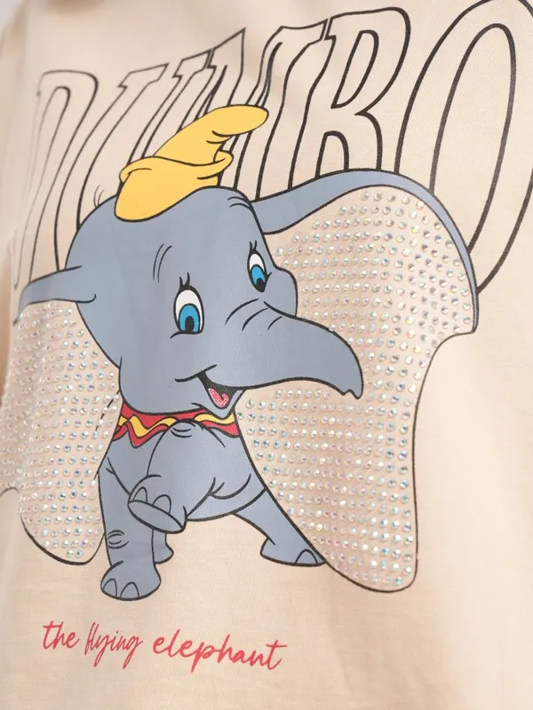 Dumbo Printed Boxy Fit T-Shirt