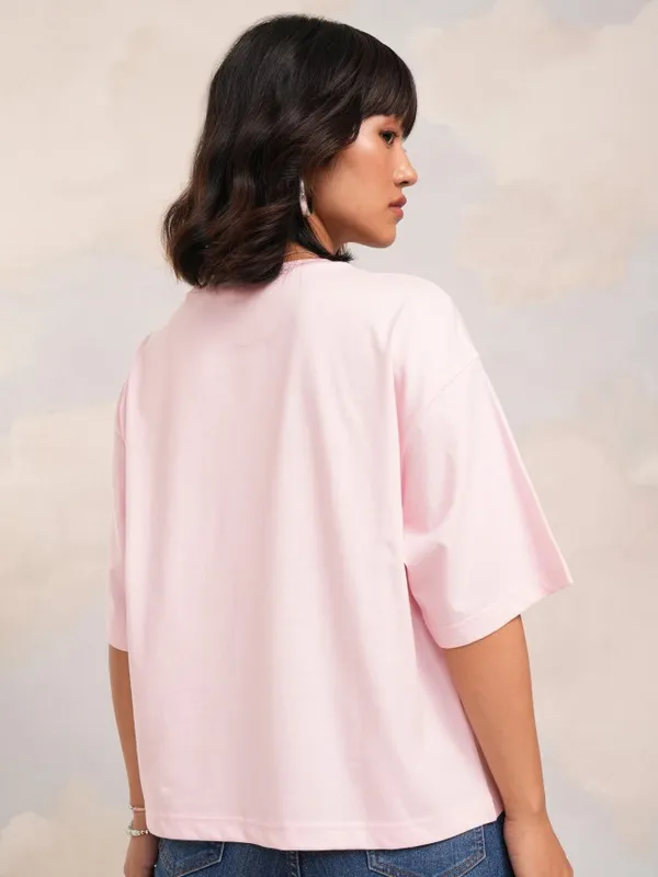 Alice Printed Boxy Fit T-Shirt