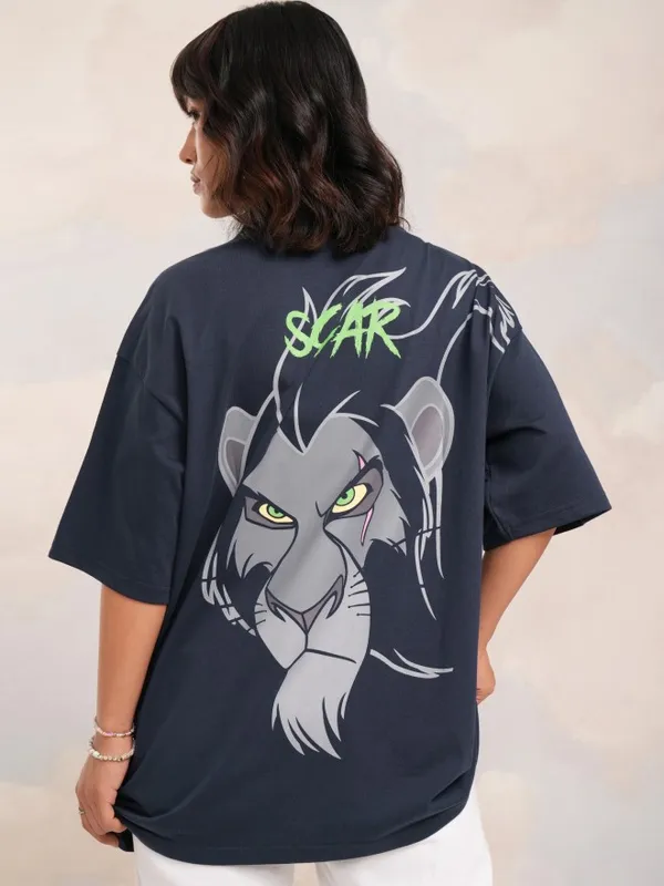 Lion King Printed Boxy Fit T-Shirt