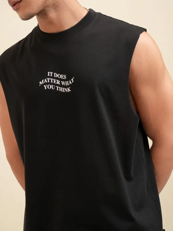 Men Printed Relaxed Fit T-Shirt