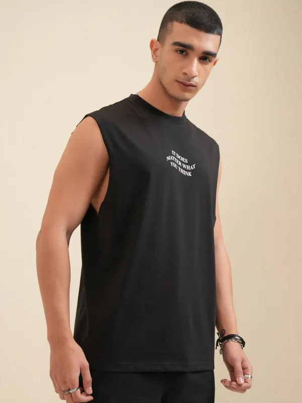 Men Printed Relaxed Fit T-Shirt