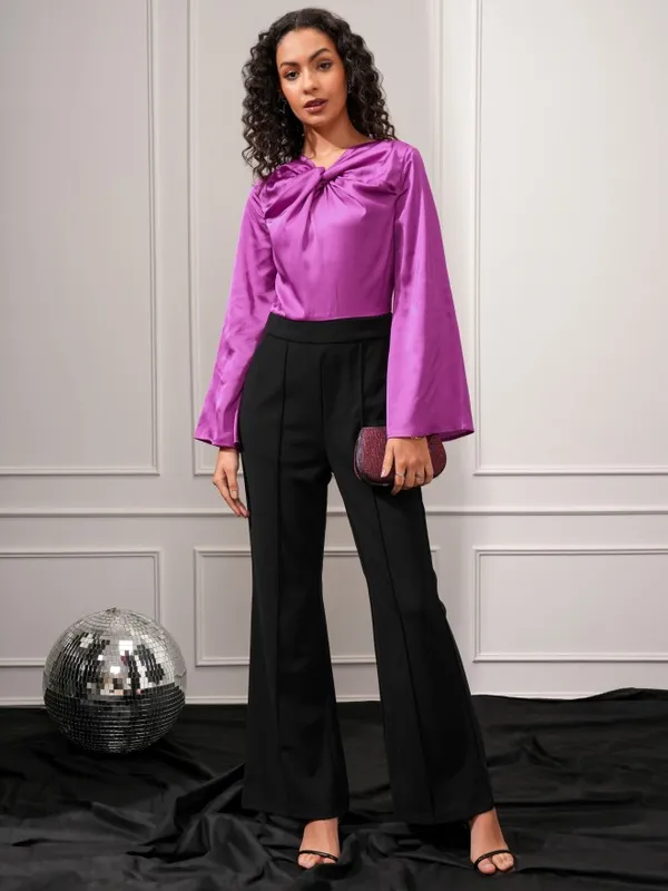 Tokyo Talkies Women Pink Solid Jumpsuit