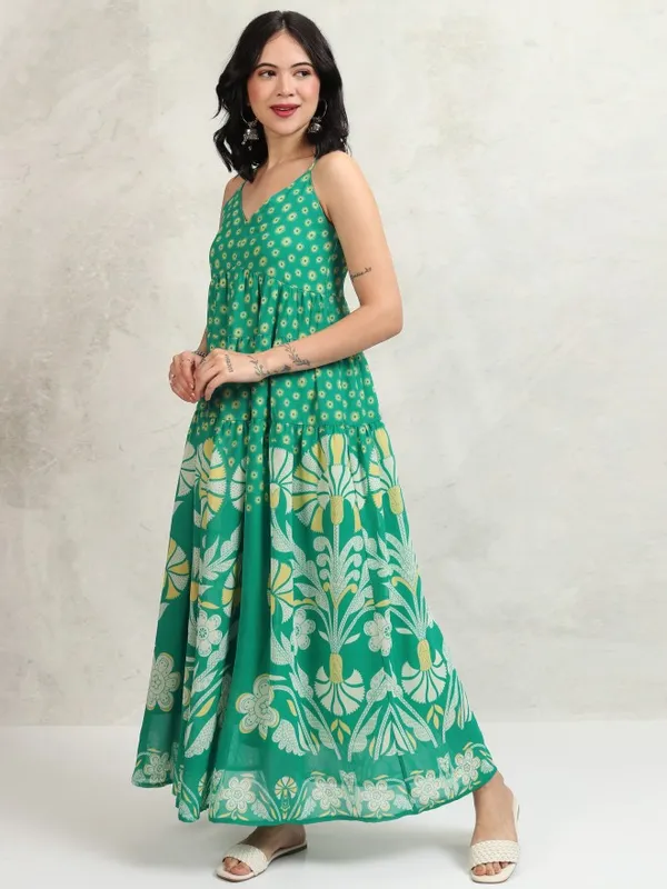 Printed Maxi Dress