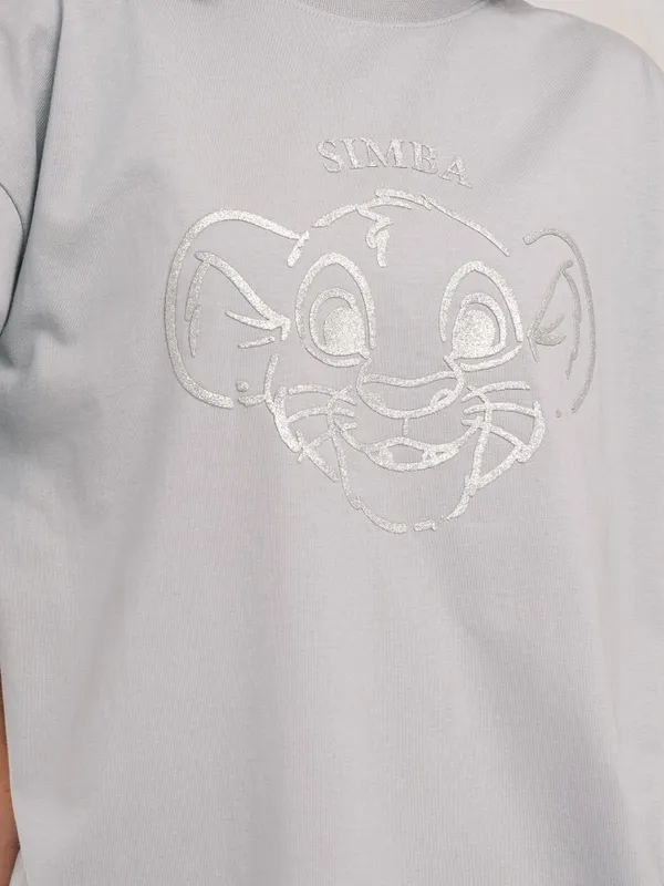 Simba Printed Oversized Fit T-Shirt